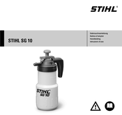 Stihl SG 10 Notice D'emploi