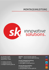 S.K. Handels SKP11973 Instructions De Montage