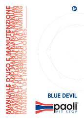 Paoli BLUE DEVIL Série Manuel D'utilisation Et D'entretien