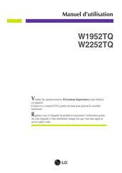 LG W2252TQ-PF.AEU Manuel D'utilisation