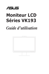 Asus VK193 Série Guide D'utilisation