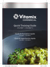 Vitamix VITA-PREP 3 Mode D'emploi