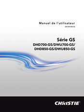 Christie DHD850-GS Manuel De L'utilisateur