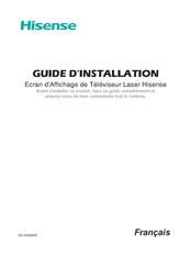 Hisense L5F Série Guide D'installation