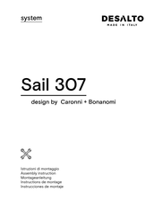 Desalto Sail 307 Instructions De Montage