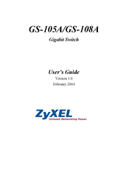 Zyxel GS-108A Mode D'emploi