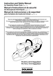 Dolmar PC-7312 Manuel D'instructions Et De Sécurité