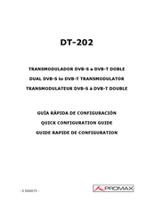 Promax DT-202 Guide Rapide