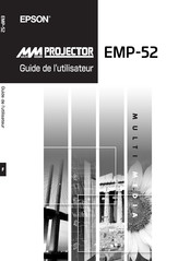 Epson EMP-52 Guide De L'utilisateur