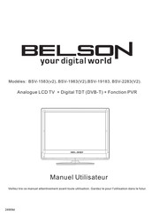 Belson BSV-1583 Manuel Utilisateur