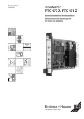 Endress+Hauser nivotester FTC 471 Z Instructions De Montage