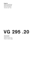 Gaggenau VG 295.20 Notice D'utilisation