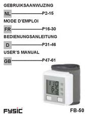 Fysic FB-50 Mode D'emploi