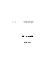 Brandt VY 450 JE1 Notice D'utilisation