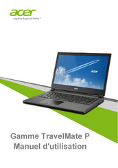 Acer TravelMate P Série Manuel D'utilisation