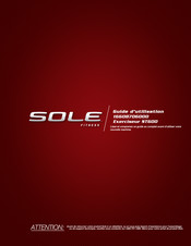 Sole Fitness ST600 Guide D'utilisation