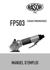 RASOR FP503 Manuel D'emploi