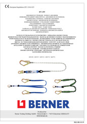 Berner 185150 Notice D'utilisation Et D'entretien