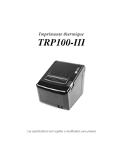 AURES TRP100-III Mode D'emploi