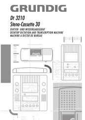 Grundig Steno-Cassette 30 Mode D'emploi