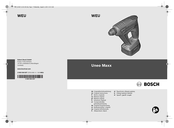 Bosch Uneo Maxx Mode D'emploi