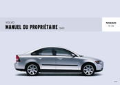 Volvo S40 2005 Manuel Du Propriétaire