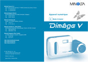 Minolta Dimage V Mode D'emploi