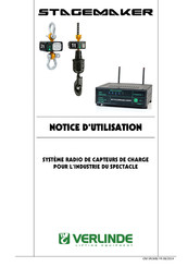 Verlinde Stagemaker Notice D'utilisation
