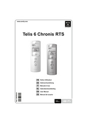 SOMFY Telis 6 Chronis RTS Notice Utilisateur