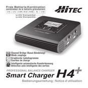HITEC Smart Charger H4+ Notice D'utilisation