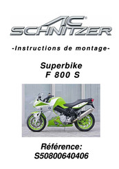 AC Schnitzer S50800640406 Instructions De Montage