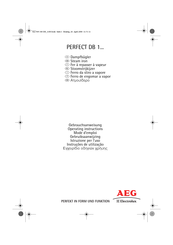 AEG Electrolux PERFECT DB 1 Série Mode D'emploi
