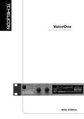 TC-Helicon VoiceOne Mode D'emploi
