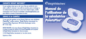 WeightWatchers PointsPlus Manuel De L'utilisateur