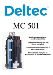 Deltec MC 501 Instructions D'emploi