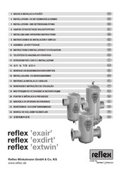 Spirotech reflex exdirt Instructions D'installation Et D'utilisation