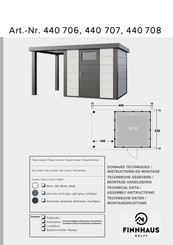 finnhaus 440 708 Instructions De Montage