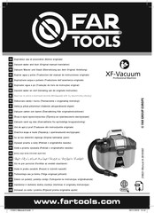 Far Tools XF-Vacuum Notice Originale