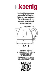 H.Koenig BO12 Manuel D'utilisation