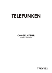 Telefunken TFKV182 Guide D'utilisation