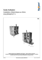 ProMinent PROMAQUA CHLORINSITU V Guide D'utilisation