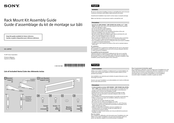 Sony WS-UBPRE1 Guide D'assemblage