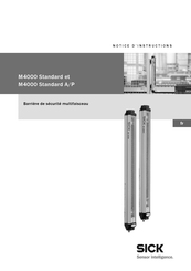 SICK M4000 Standard Notice D'instructions