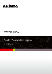Edimax EW-7428HCn Guide D'installation Rapide