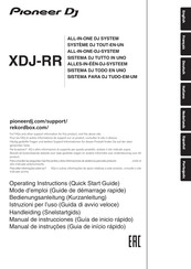 PIONEER DJ XDJ-RR Mode D'emploi