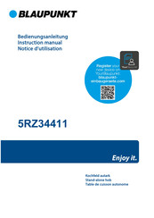 Blaupunkt 5RZ34411 Notice D'utilisation