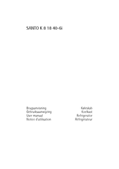 AEG SANTO K 8 18 40-6i Notice D'utilisation