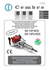 Cembre SD-15P2-ECO Notice D'utilisation Et Entretien