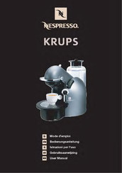 Krups Nespresso Futuro FNA 241 Mode D'emploi