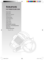 Taurus F40 TURBOCYCLONE 2000 Mode D'emploi